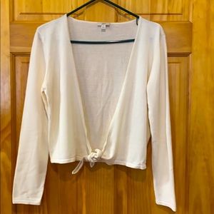 J.Jill silk/cotton cardigan